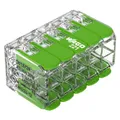 Produktbild: Wago Serie 221 - 10*4mm (15 Stück) Green Range (221-430)