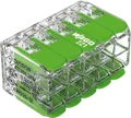 Produktbild: WAGO 221-430 - Verbindungsklemme, 4 mm², 10-Leiter, Green-Range