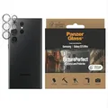 Produktbild: Für Samsung Galaxy S23 Ultra Back Kamera Schutz Hart Glas Cover Transparent