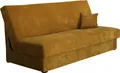 Produktbild: MIRJAN24 Schlafsofa Adela Mini Cord, Couch mit Schlaffunktion und Bettkasten, 3 Sitzer Aufklappbar Sofa (Farbe: Poso 01)