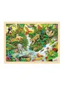 Produktbild: Goki Wooden Jigsaw Puzzle In the Jungle 96pcs. Holz