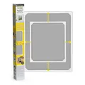 Produktbild: EASYmaxx Insect Protect | Teleskop-Insektenschutzgitter | Fliegengitter Fenster | mit vormontierten Rahmen | ausziehbarer Insektenschutz | integriertes Moskitonetz | weiß