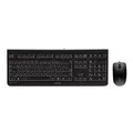 Produktbild: CHERRY DC 2000 - Tastatur-und-Maus-Set - USB - Englisch - US - Schwarz (JD-0800EU-2)