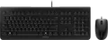 Produktbild: CHERRY JD-0800EU - Tastatur-/Maus-Kombination, USB, schwarz, Layout: US