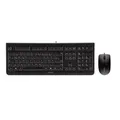 Produktbild: CHERRY DC 2000 Corded Desktop Tastatur Maus Set QWERTY US-Englisch schwarz