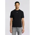 Produktbild: HUGO T-Shirt Rundhalsausschnitt, Relaxed Fit, Logo-Print schwarz L (50)