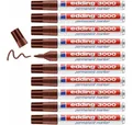 Produktbild: edding Marker Dauermarker 3000 Braun 10 Stück