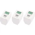 Produktbild: Olympia Heizkörper Thermostat Heizungsregler digital LCD elektronisch 3er Set