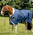 Produktbild: Horseware Amigo 1200D Original Turnout Lite 0g Decke wasserdicht Navy/Titanium Grey & Silver, Deckengröße:130 cm / 6´0