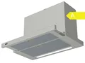 Produktbild: AEG Dunstabzugshaube 60cm Flachschirm Grau Edelstahl LED 660m³/h A