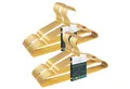 Produktbild: Parusia Kleiderbügel 10/20/40 Parusia Kleiderbügel gold 42x1cm, Metall rostfrei, formstabil, (20-tlg), rostfrei, farbecht, platzsparend