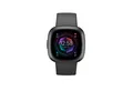 Produktbild: fitbit by Google Sportuhr Fitbit Sense 2 – Intelligente Gesundheitsuhr mit EKG, GPS – Schwarz Sense 2, Hauttemperatursensor, Herzfrequenzsensor (optisch), EKG-Sensor