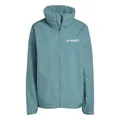 Produktbild: adidas Damen Terrex Multi Essentials 2 Layer Rain Jacket, Preloved Teal, XL