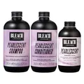 Produktbild: Bleach London Perlglanz-Haarfarbe, semi-permanent, 150 ml, Perlglanz-Shampoo 250 ml und Conditioner, 250 ml, Farbpflege-Set für ein Perlblond, 3 Stück