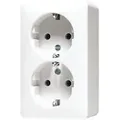 Produktbild: Jung SCHUKO-Steckdose 2-fach 16A 250V 6020 KIA WW