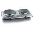 Produktbild: Severin Elektroherd 2 brenner 1000w+1500w edelstahl