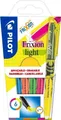 Produktbild: Pilot Frixion light 6er Set Textmarker soft, radierbare Tinte, umweltfreundlich