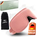 Produktbild: OMNIRELEXX Schlafmasken für Frauen – Atmungsaktive Schlafbrille – Bequeme u. weiche Augenmaske - Lichtblockierend - Reisebeutel - Schlafmaske - 3D Vertiefung für die Augen - Memory Schaum (Rosa)