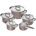 Produktbild: ZWILLING Pure Kochtopfset, 5-tlg, 18/10 Edelstahl