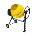 Produktbild: Guede Güde Betonmischer GBM 160 – 800 W, 160 L – Zementmischer, Mörtelmischer, Mischer – robust, leistungsstark, mobil – Bau, Garten, Heimwerker, Baustelle 55456
