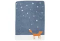 Produktbild: FUSSENEGGER Babydecke KiDs 'Fuchs' unter Sternen grau/rosa