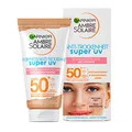 Produktbild: Garnier Sensitiv Expert + Sonnencreme für das Gesicht, Wasserfester Sonnenschutz mit LSF 50, Für empfindliche und helle Haut, Ambre Solaire, 50 ml