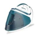 Produktbild: Tristan Auron Dampfbügelstation Elite8-2400 W 400g Dampfstoß | 8 bar Dampfdruck variabler Dampf bis 155 g/min I 1,8 L Wassertank Abschaltautomatik | Vertikale Dampffunktion | Keramiksohle (Blau)