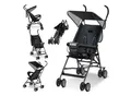 Produktbild: KIDIZ® Kinderwagen CITY Buggy Kinderbuggy klappbar Sportwagen Faltbar 360° 4-Zoll-Räder Inkl. Sonnen- und Regenverdeck zusammenklappbar 5-Punkt-Sicherheitsgurt ab 6 Monate