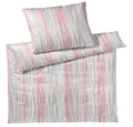 Produktbild: JOOP! Bettwäsche Bettwäsche Pinstripe Coral 200 x 200 cm, Mako Satin, 3 teilig