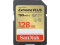 Produktbild: SANDISK Extreme® PLUS UHS-I, SDXC Speicherkarte, 128 GB, 190 MB/s