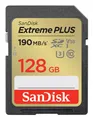 Produktbild: SanDisk Extreme PLUS Speicherkarte 128GB SDSDXWA-128G-GNCIN