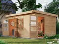 Produktbild: Karibu Gartenhaus KARIBU Gartenhaus 426×276 cm 38 mm, BxT: 426x276 cm