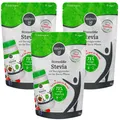 Produktbild: 3x 75g Borchers Stevia Streusüße Stevia Pflanze Vegan Steviolglycosiden