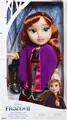 Produktbild: Disney Frozen 2 - Puppe Anna Reisekleid 35 cm mit lila Umhang und Stiefeln