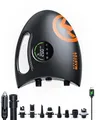 Produktbild: OutdoorMaster Shark 2S 88,8Wh SUP Pumpe Elektrisch mit Akku für 6 SUPs Aufblasen und Entleeren, 20PSI Stand Up Paddle Elektrische Pumpe 12V/15,8V DC & Typ-C Eingang, Auto-Off & 8 Düsen für Aufblasbare