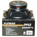 Produktbild: 1 Subwoofer Pyle PLPW6D 165 mm 600W Max DVC 4+4 Ohm