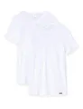 Produktbild: Skiny Herren Shirt Kurzarm 2er Pack Multipack 086912 Unterhemd, Weiß, M EU