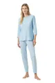 Produktbild: Mey Nachtwäsche Serie Simple Stripes Damen Schlafanzüge Alice Blue XL(44)