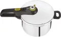 Produktbild: Tefal Schnellkochtopf Tefal P2530737 Secure 5 Neo Schnellkochtopf 6 L 2-Stufen Silber/Grün