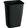 Produktbild: Rubbermaid Papierkorb, 39 Liter, rechteckig, PE, schwarz (39 l) (FG295700BLA)