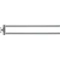 Produktbild: Duravit Handtuchhalter Karree zweiarmig, chrom