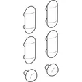 Produktbild: Geberit Puffer-Set Renova für WC-Deckel