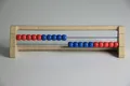 Produktbild: 20`er Rechenrahmen rot-blau, Abakus, student`s abacus, System 