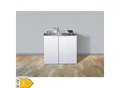 Produktbild: Stengel Küchen Kitchenline MK 90 weiß - Elektrokochfeld rechts