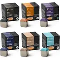 Produktbild: Tchibo Qbo Probierset Caffè & Espresso Around the World Premium Kaffeekapseln 48 Stück, 6 Sorten mit 8 Kapseln in Würfelform, aromaversiegelt, k...