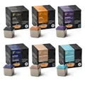 Produktbild: Tchibo Qbo Caffè & Espresso Around the World Premium Kaffeekapseln, Set 48 Stück