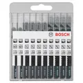 Produktbild: Bosch 10-tlg. Stichsägeblatt-Set Basic for Wood