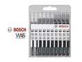 Produktbild: Bosch 10tlg. Stichsägeblatt-Set Basic for Wood T 119 BO (2x); T 119 B (4x); T 11