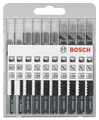 Produktbild: Bosch 10-teilige Puzzle-Klingen-Set einfach für Holz