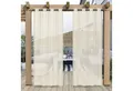 Produktbild: Rosnek Vorhang Wasserdicht, Leinen, Ösen, für Terrasse Rasen Garten Veranda Hof Deko (2 St), H×B:213×132,243×132,274×132